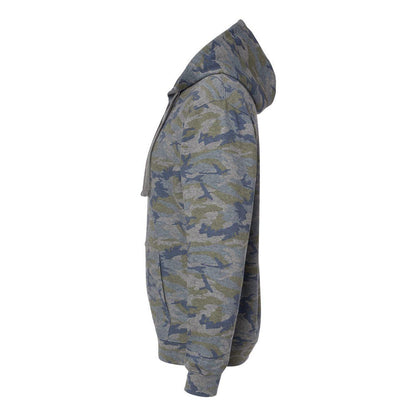Vintage Camo - Side - LAT Elevated Basic Hoodie