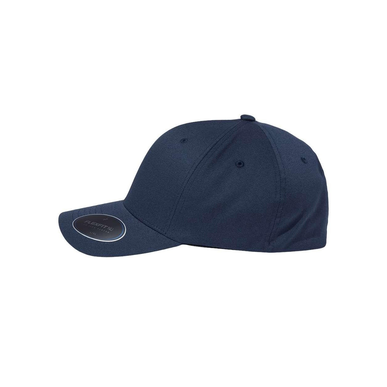 Navy - Side - Flexfit NU Cap