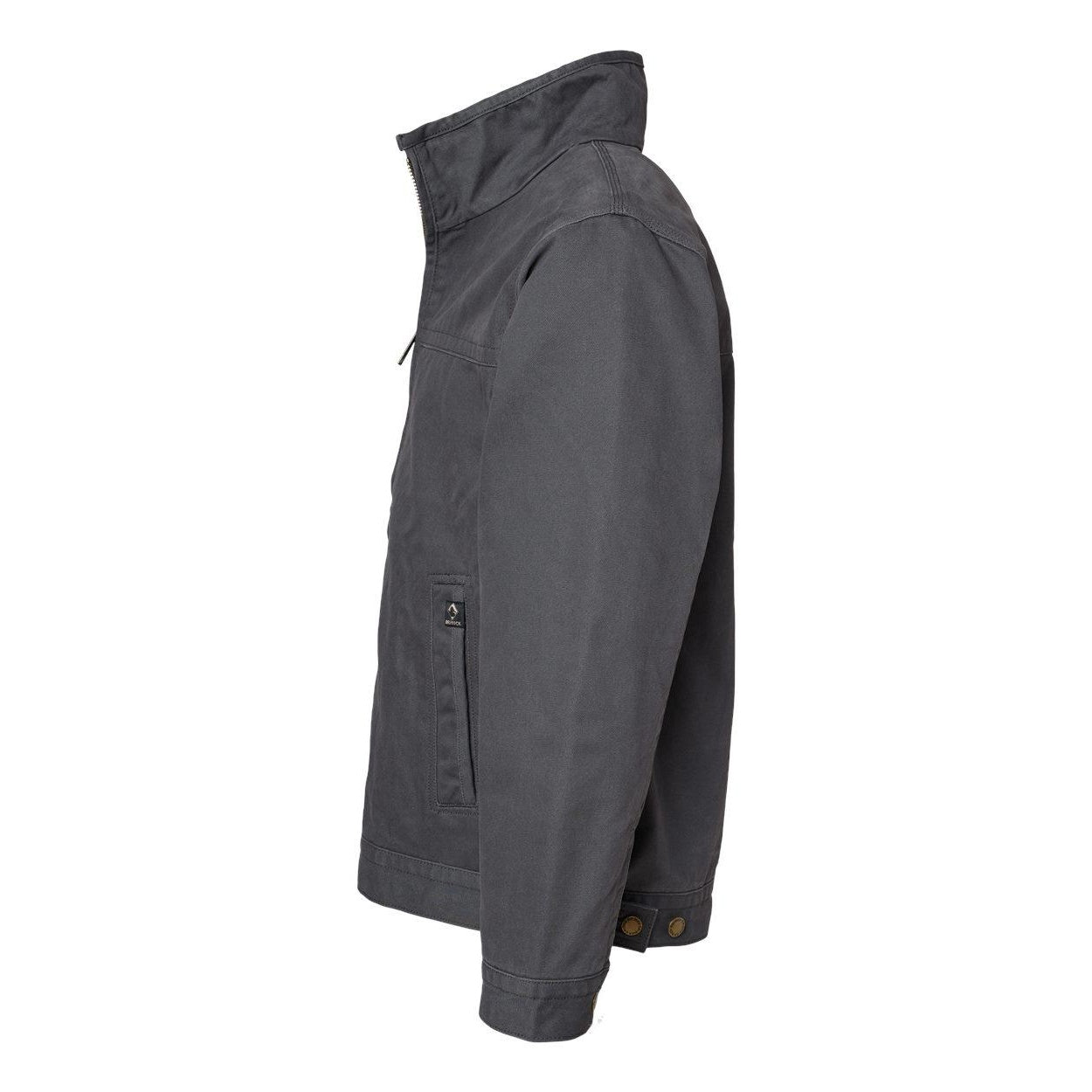 Charcoal - Side - DRI DUCK Maverick Boulder Cloth Jacket with Blanket Lining