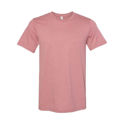 Heather Mauve - Front - BELLA + CANVAS Youth CVC Jersey Tee