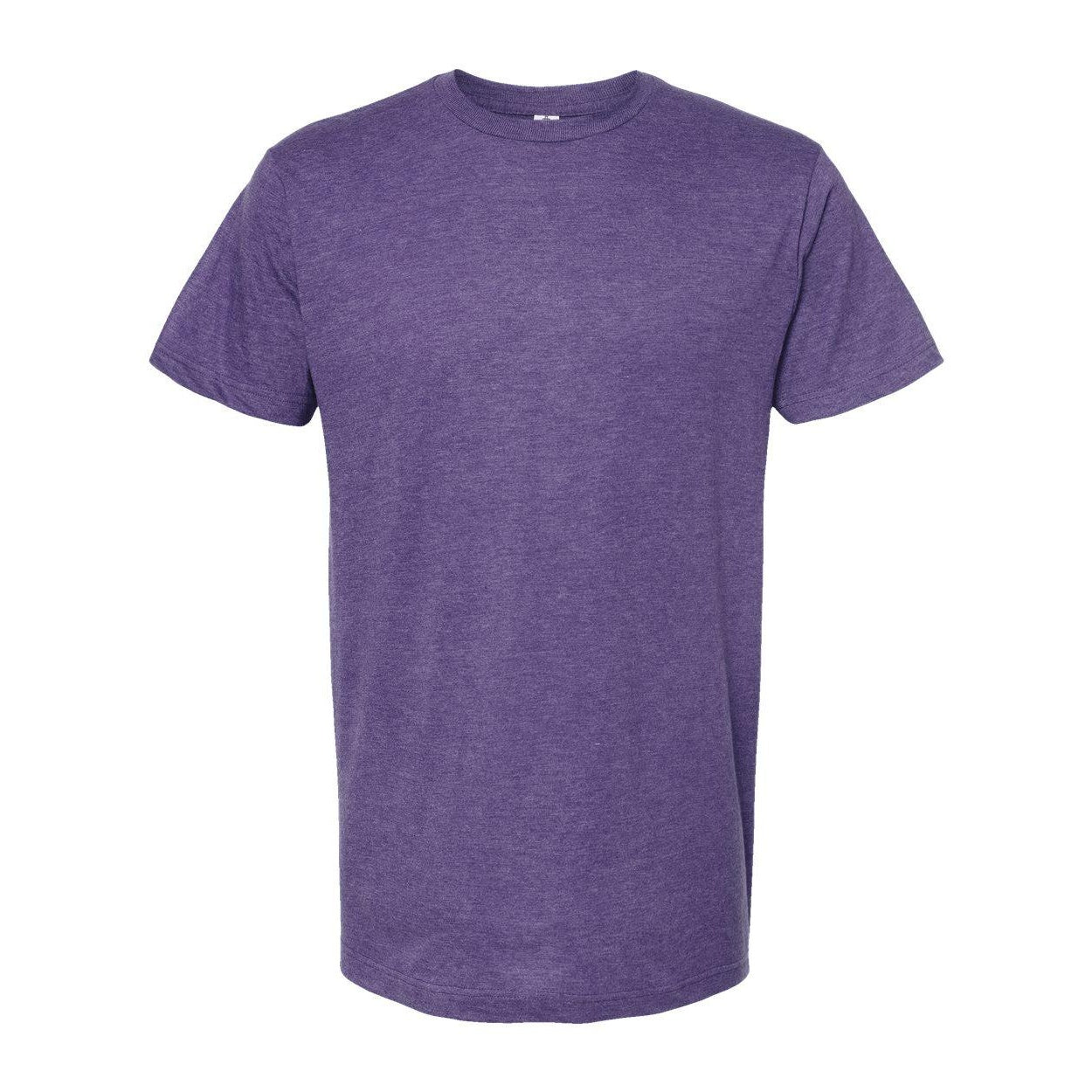 Heather Purple - Back - Tultex Unisex Fine Jersey T-Shirt
