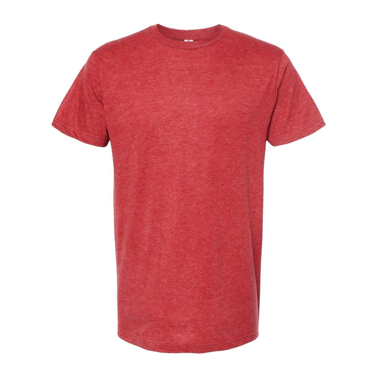 Heather Rust - Back - Tultex Unisex Fine Jersey T-Shirt