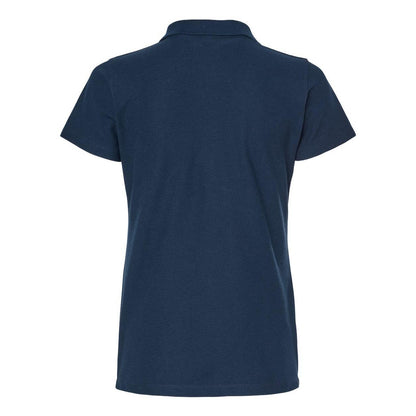 Navy - Back - Tultex Women's 50-50 Sport Polo