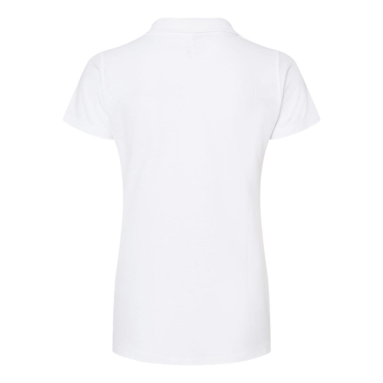 White - Back - Tultex Women's 50-50 Sport Polo