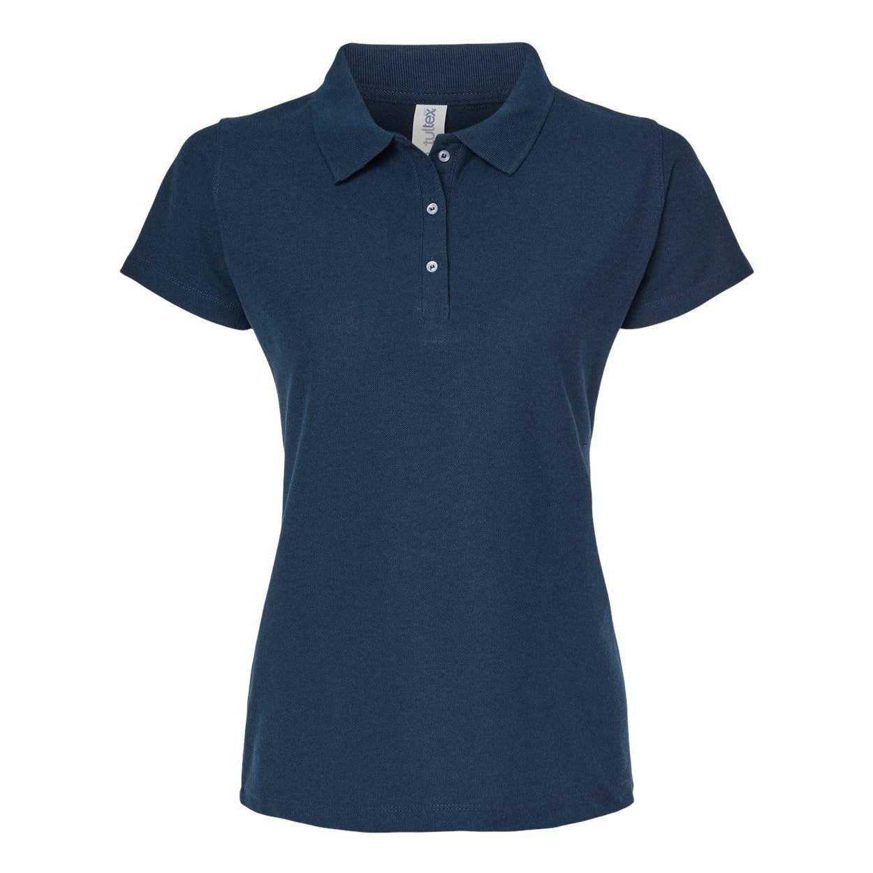 Navy - Front - Tultex Women's 50-50 Sport Polo