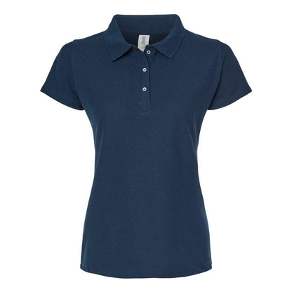 Navy - Front - Tultex Women's 50-50 Sport Polo