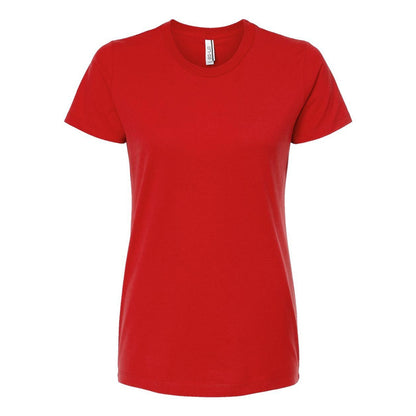 Red - Front - Tultex Women's Premium Cotton T-Shirt
