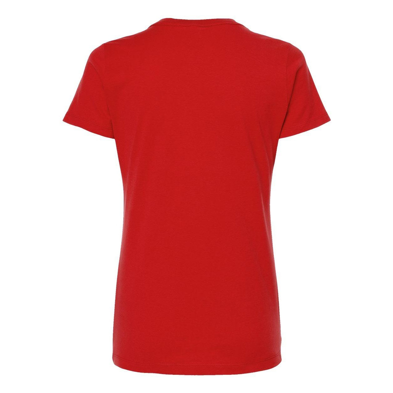 Red - Back - Tultex Women's Premium Cotton T-Shirt