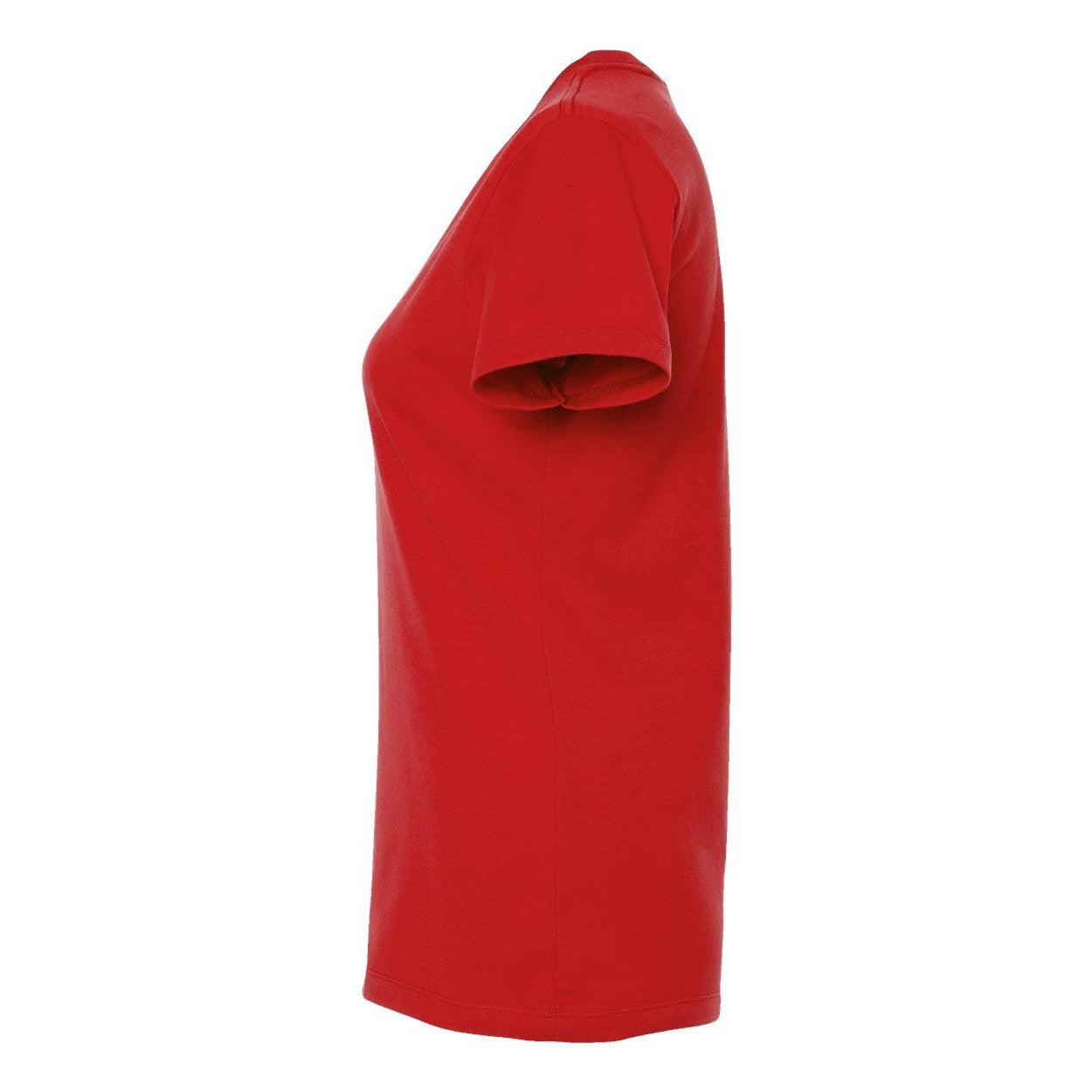 Red - Side - Tultex Women's Premium Cotton T-Shirt
