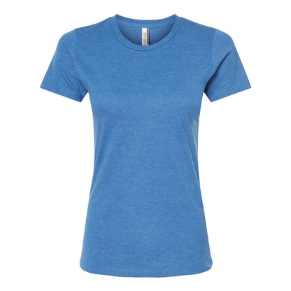 Royal Heather - Front - Tultex Women's Premium Cotton Blend T-Shirt