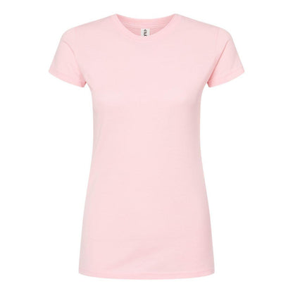 White - Back - Tultex Women's Slim Fit Fine Jersey T-Shirt