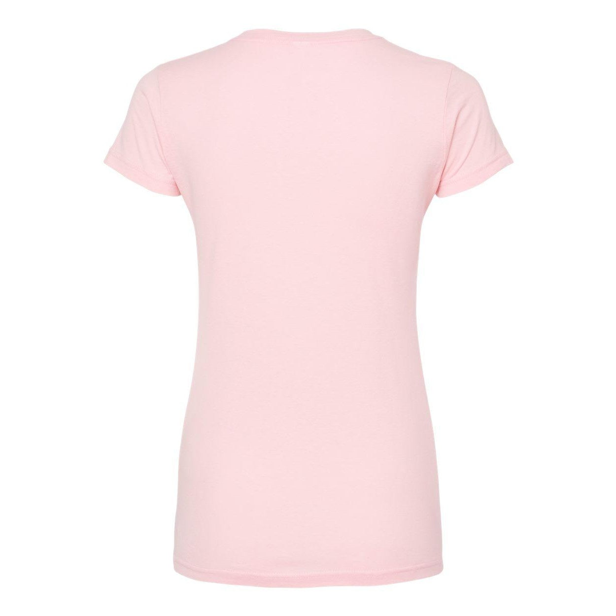 Black - Side - Tultex Women's Slim Fit Fine Jersey T-Shirt