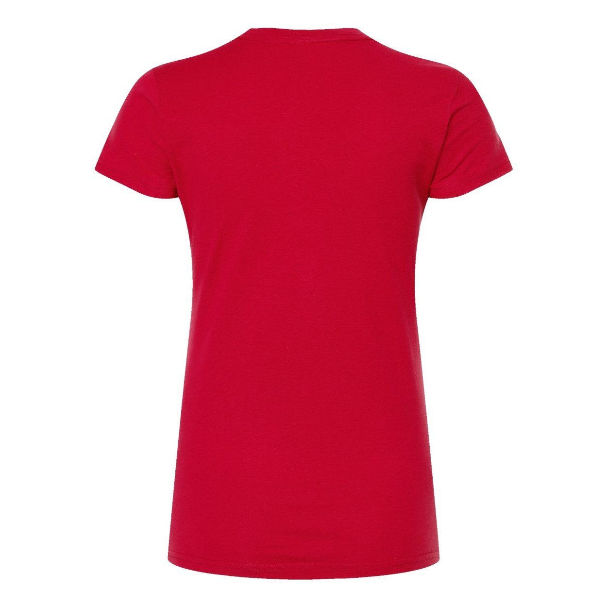 Natural - Side - Tultex Women's Slim Fit Fine Jersey T-Shirt