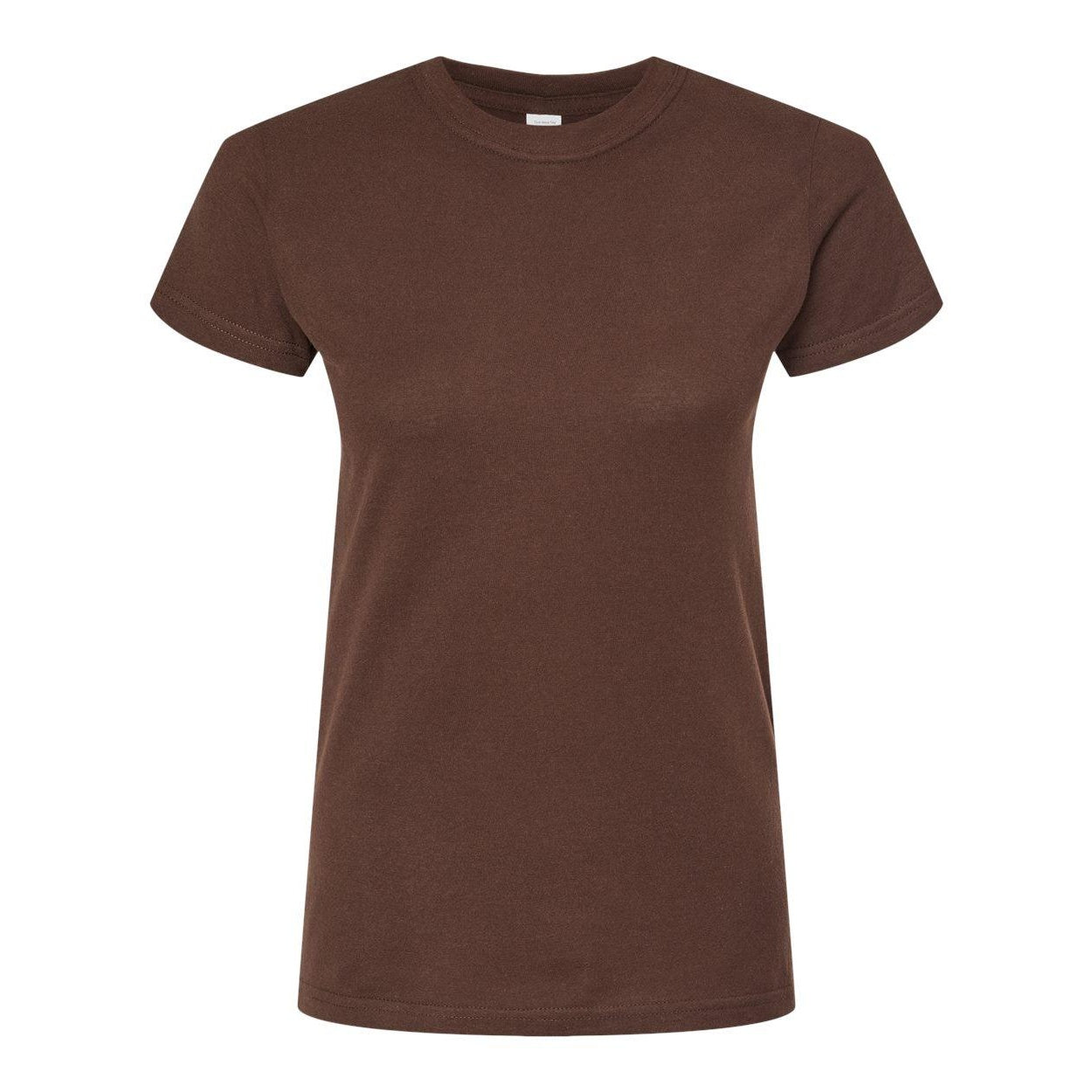 Indigo - Front - Tultex Women's Slim Fit Fine Jersey T-Shirt