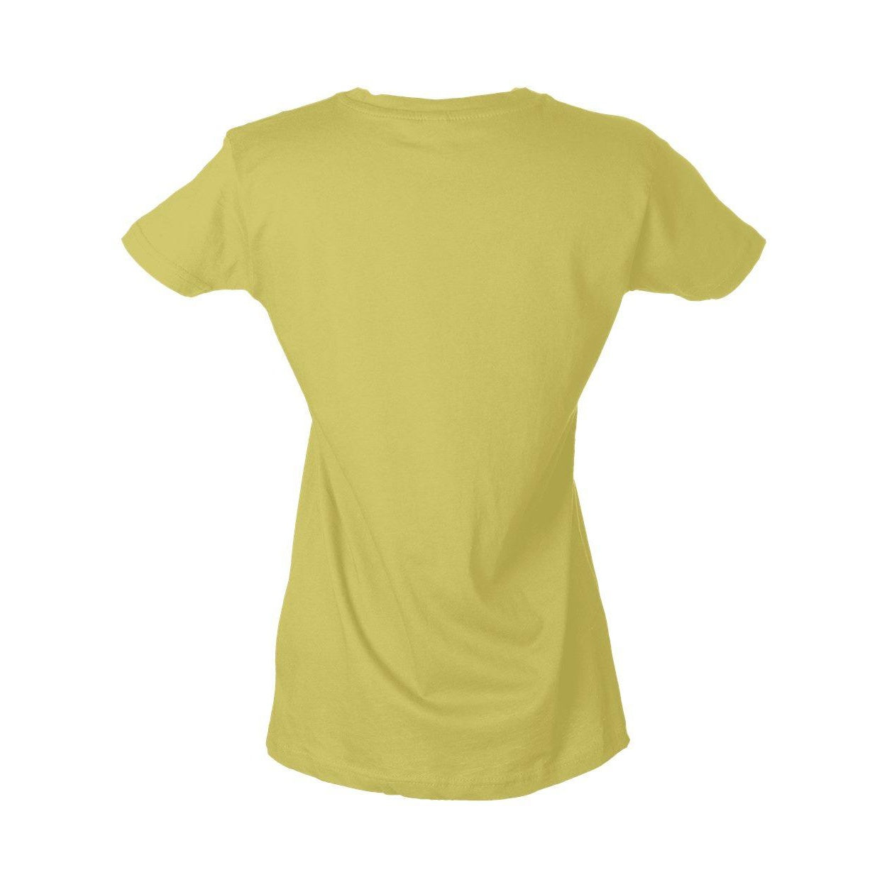 Indigo - Back - Tultex Women's Slim Fit Fine Jersey T-Shirt