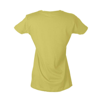 Indigo - Back - Tultex Women's Slim Fit Fine Jersey T-Shirt