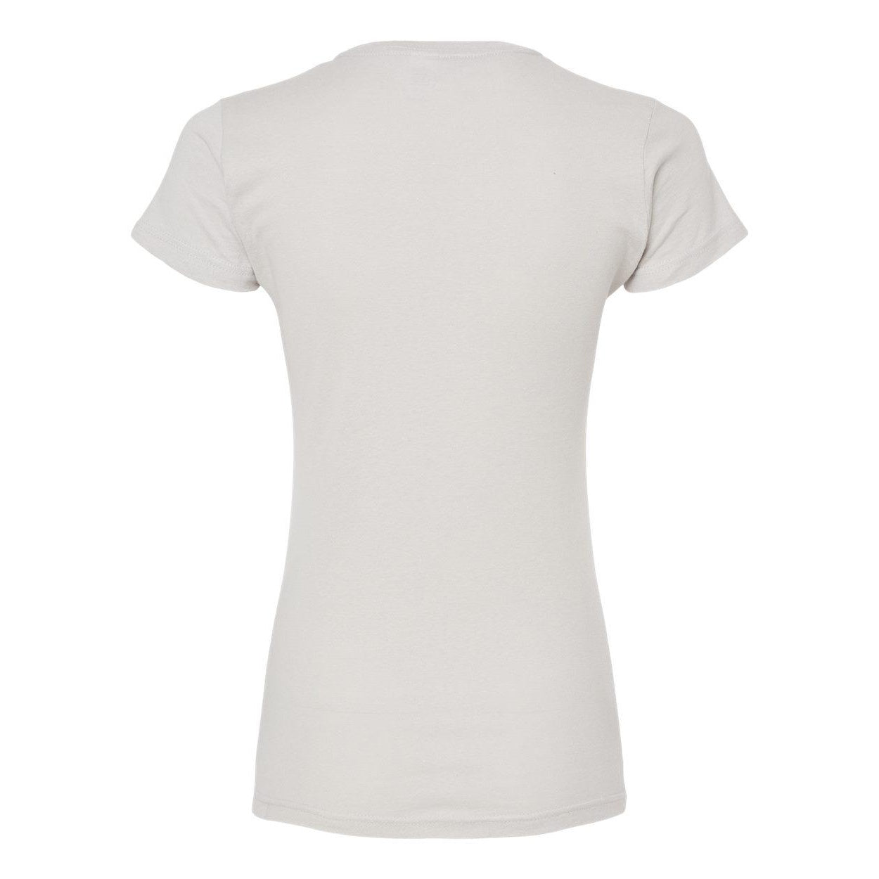 Indigo - Side - Tultex Women's Slim Fit Fine Jersey T-Shirt