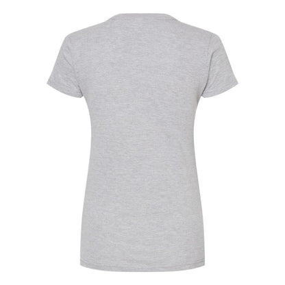 White - Front - Tultex Women's Slim Fit Fine Jersey T-Shirt