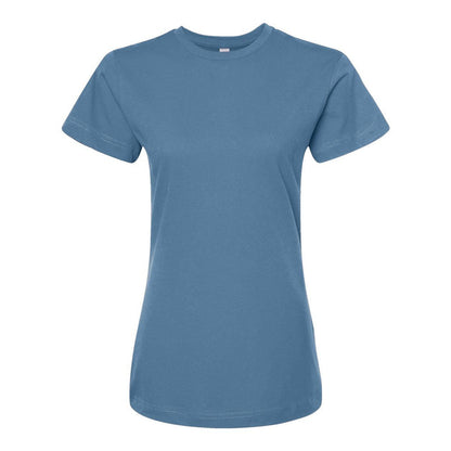 Slate - Front - Tultex Women's Classic Fit Fine Jersey T-Shirt