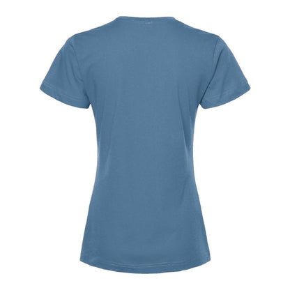 Slate - Back - Tultex Women's Classic Fit Fine Jersey T-Shirt