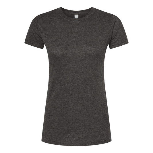 White - Front - Tultex Women's Poly-Rich Slim Fit T-Shirt