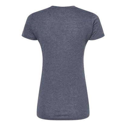 White - Back - Tultex Women's Poly-Rich Slim Fit T-Shirt