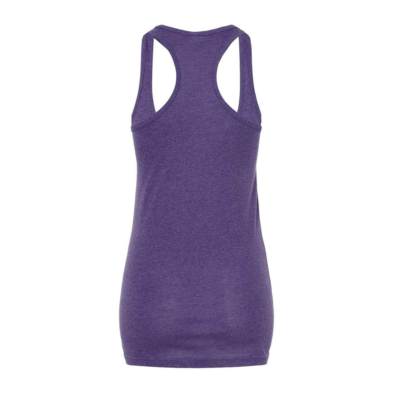 Heather Red - Back - Tultex Women's Poly-Rich Racerback Tank Top