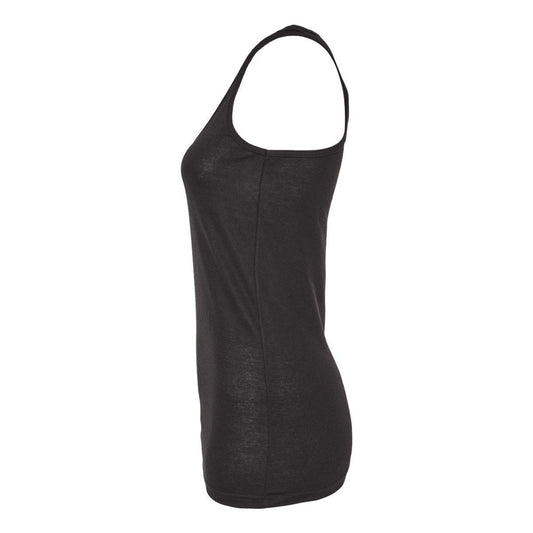 White - Front - Tultex Women's Poly-Rich Racerback Tank Top