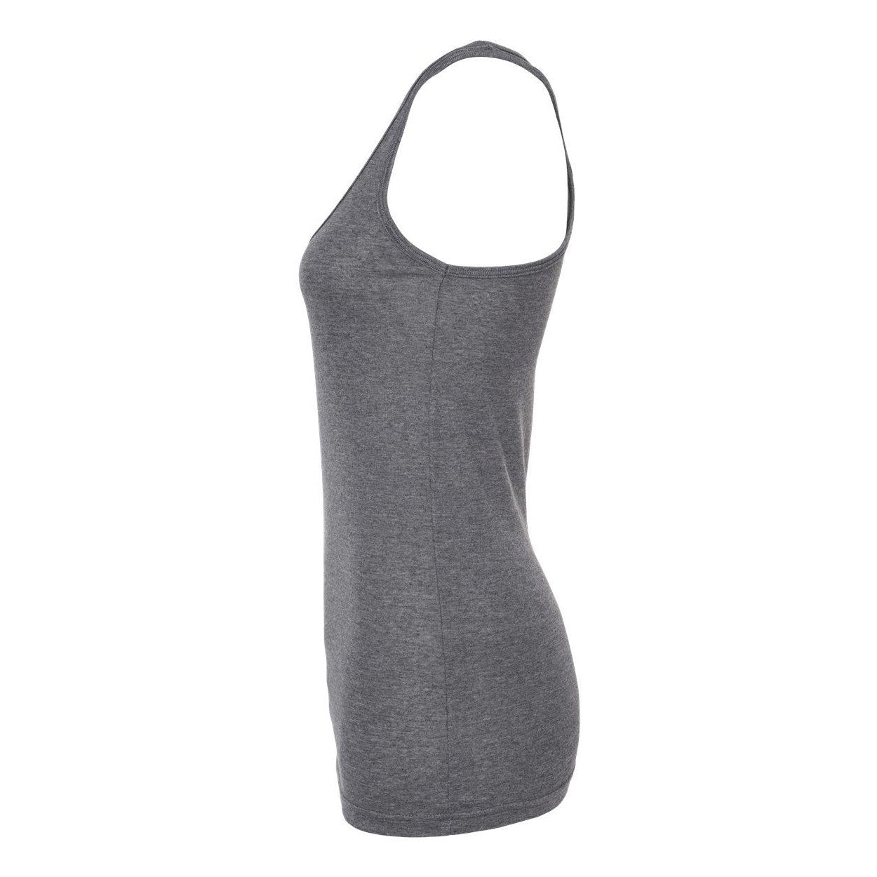 White - Back - Tultex Women's Poly-Rich Racerback Tank Top