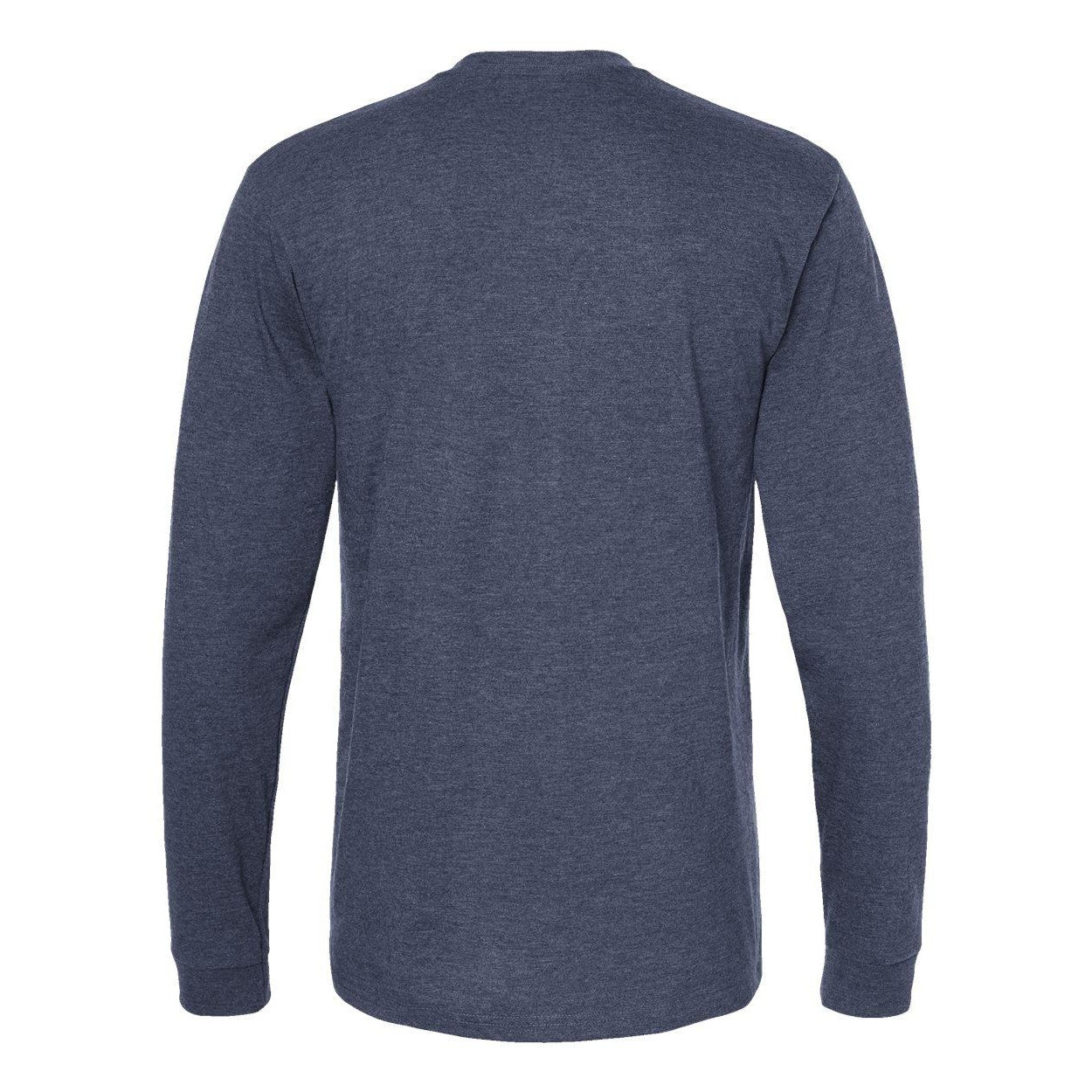 Heather Denim - Back - Tultex Unisex Jersey Long Sleeve T-Shirt