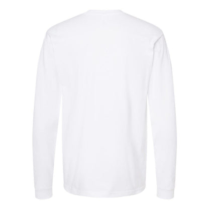 White - Back - Tultex Unisex Jersey Long Sleeve T-Shirt