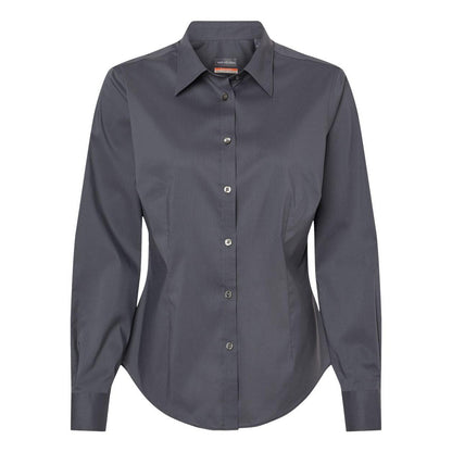 Iron Gate - Front - Van Heusen Women's Stainshield Essential Shirt