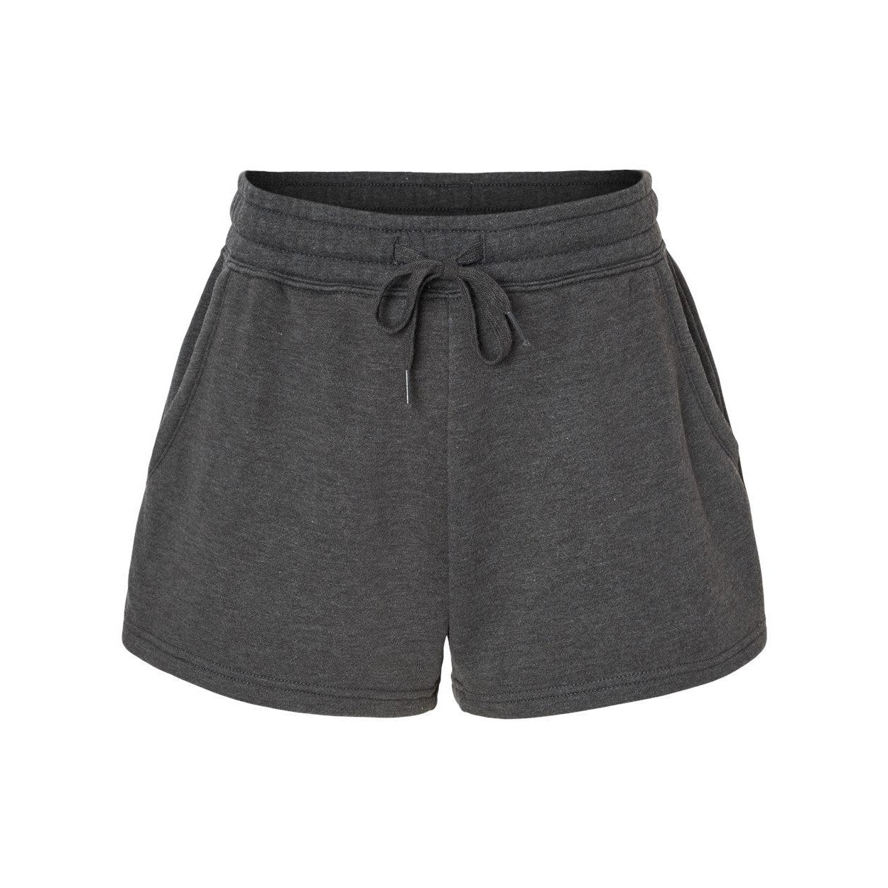 Shadow - Front - Independent Trading Co. Womens Lightweight California Wave Wash Sweatshorts
