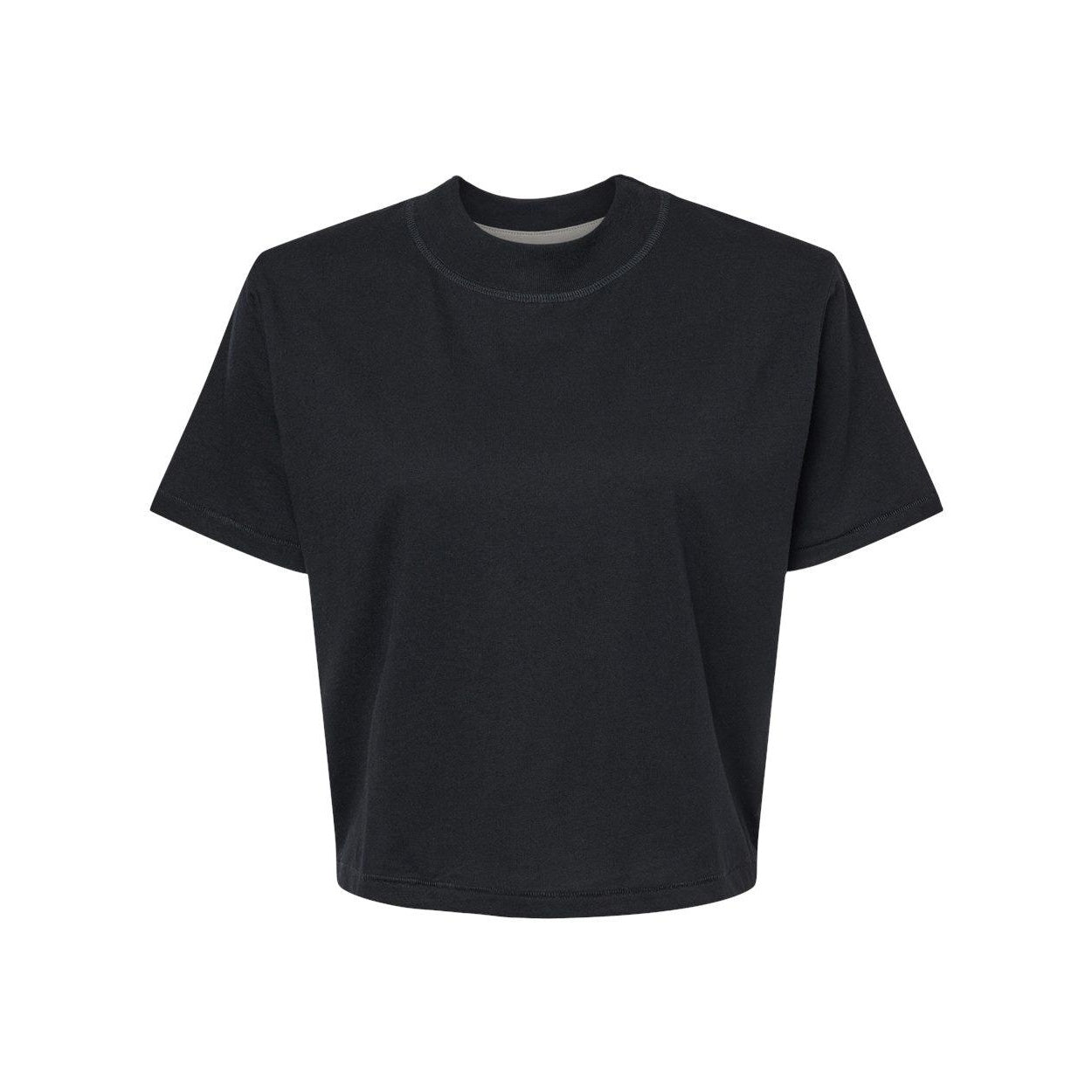 Blended Black - Front - LAT Women's Boxy Tee