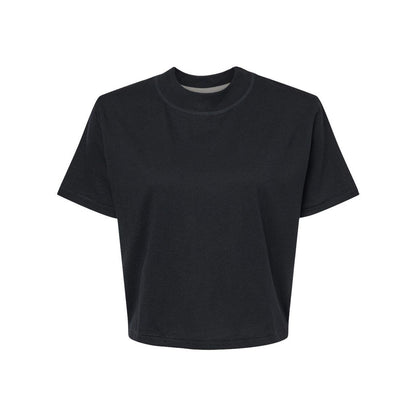 Blended Black - Front - LAT Women's Boxy Tee