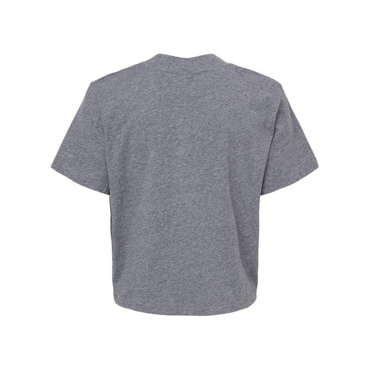 Granite Heather - Back - LAT Women's Boxy Tee