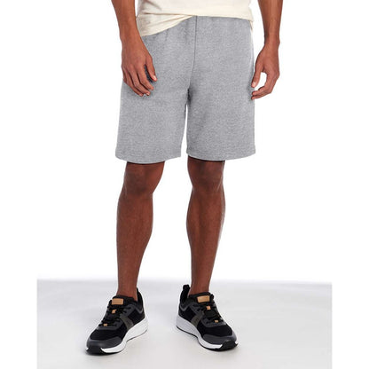 Athletic Heather - Close up - JERZEES Nublend Fleece Shorts
