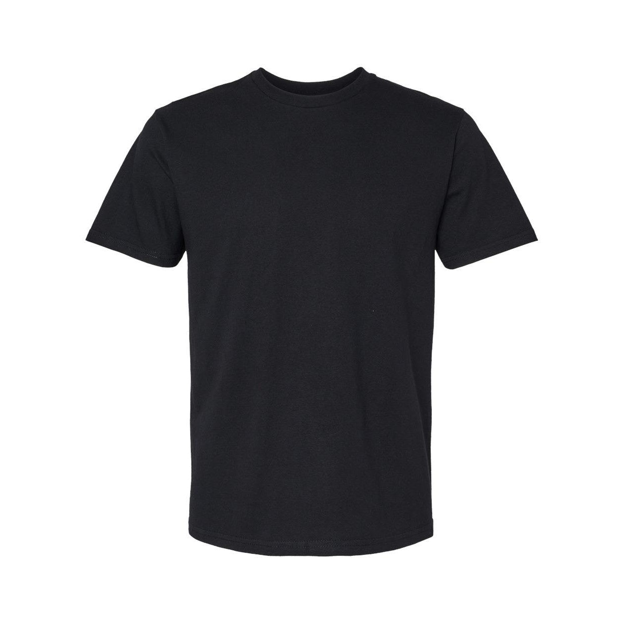 Pitch Black - Front - Gildan Softstyle Midweight T-Shirt