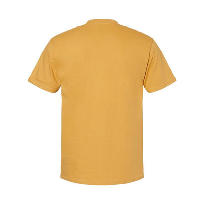 Mustard - Back - Gildan Softstyle Midweight T-Shirt