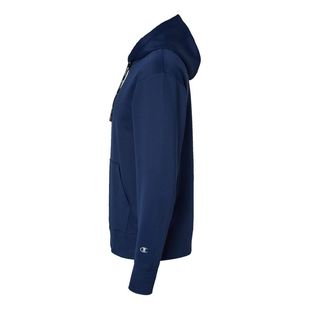 Athletic Navy - Side - Champion Sport Hooded Sweatshirt