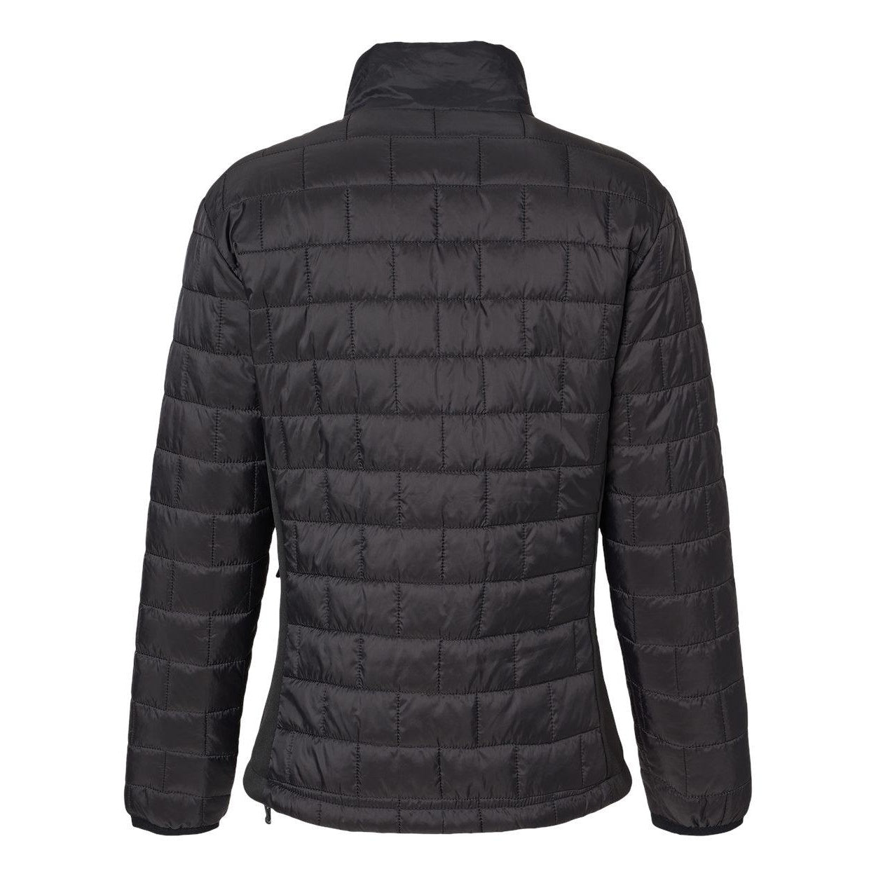 Black - Back - Burnside Women's Element Puffer Jacket