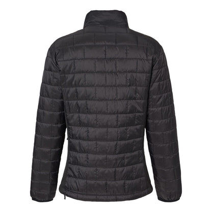 Black - Back - Burnside Women's Element Puffer Jacket