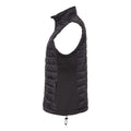 Black - Side - Burnside Women's Elemental Puffer Vest