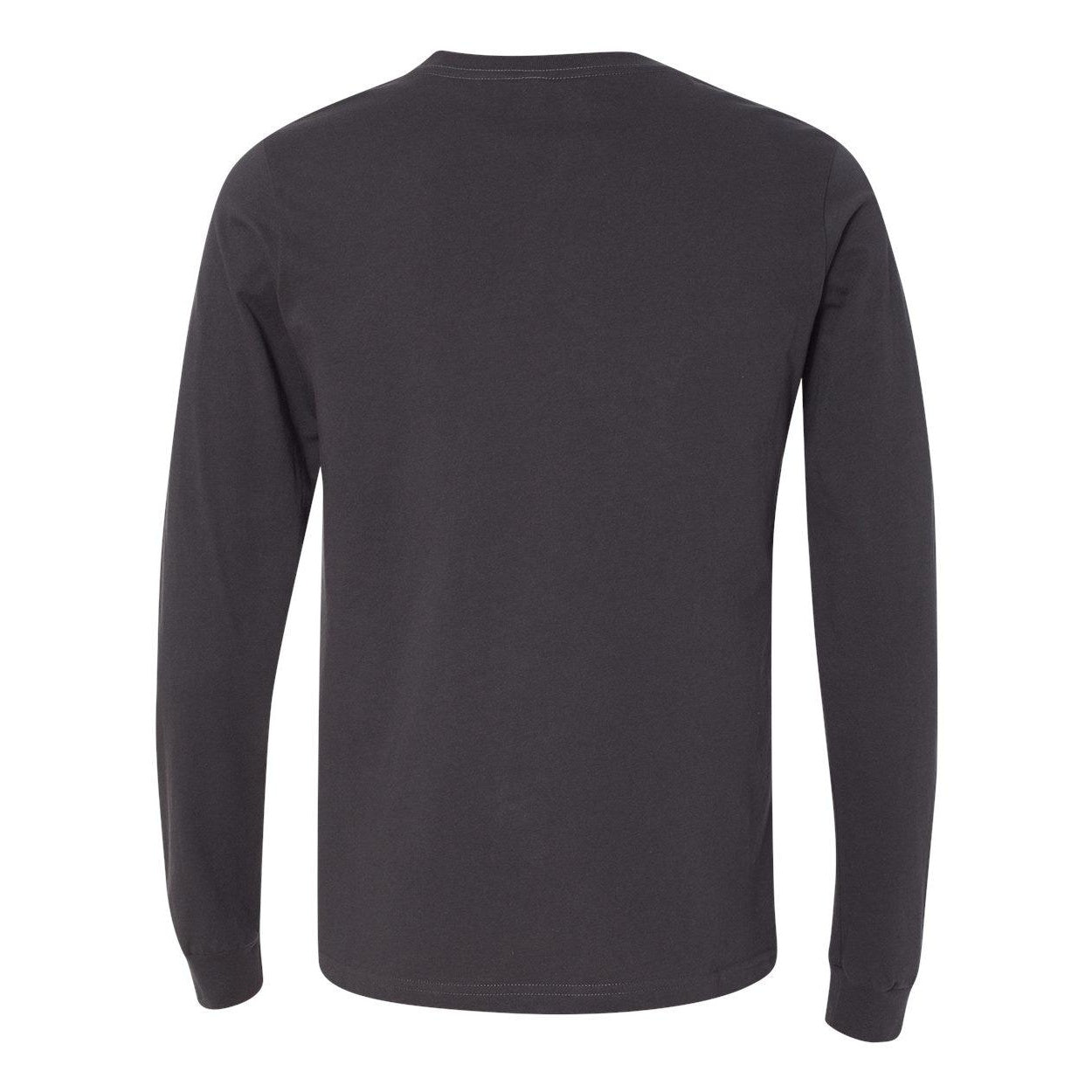 Ash - Back - BELLA + CANVAS Unisex Jersey Long Sleeve Tee