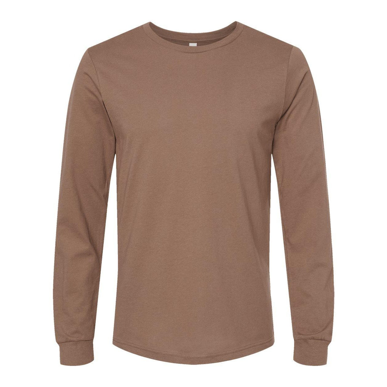 Mauve - Front - BELLA + CANVAS Unisex Jersey Long Sleeve Tee