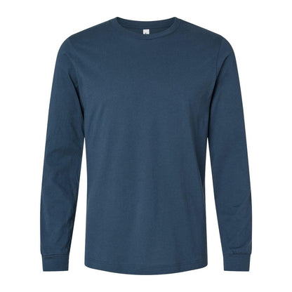 Mauve - Back - BELLA + CANVAS Unisex Jersey Long Sleeve Tee