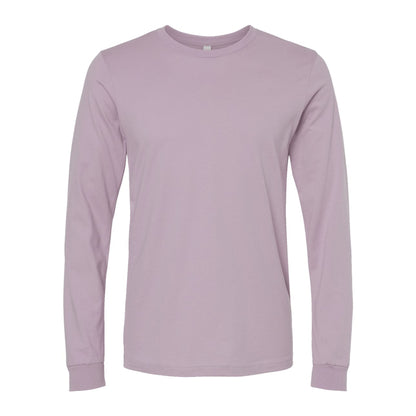 Mauve - Side - BELLA + CANVAS Unisex Jersey Long Sleeve Tee