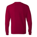 Deep Red - Back - Hanes Authentic Long Sleeve T-Shirt