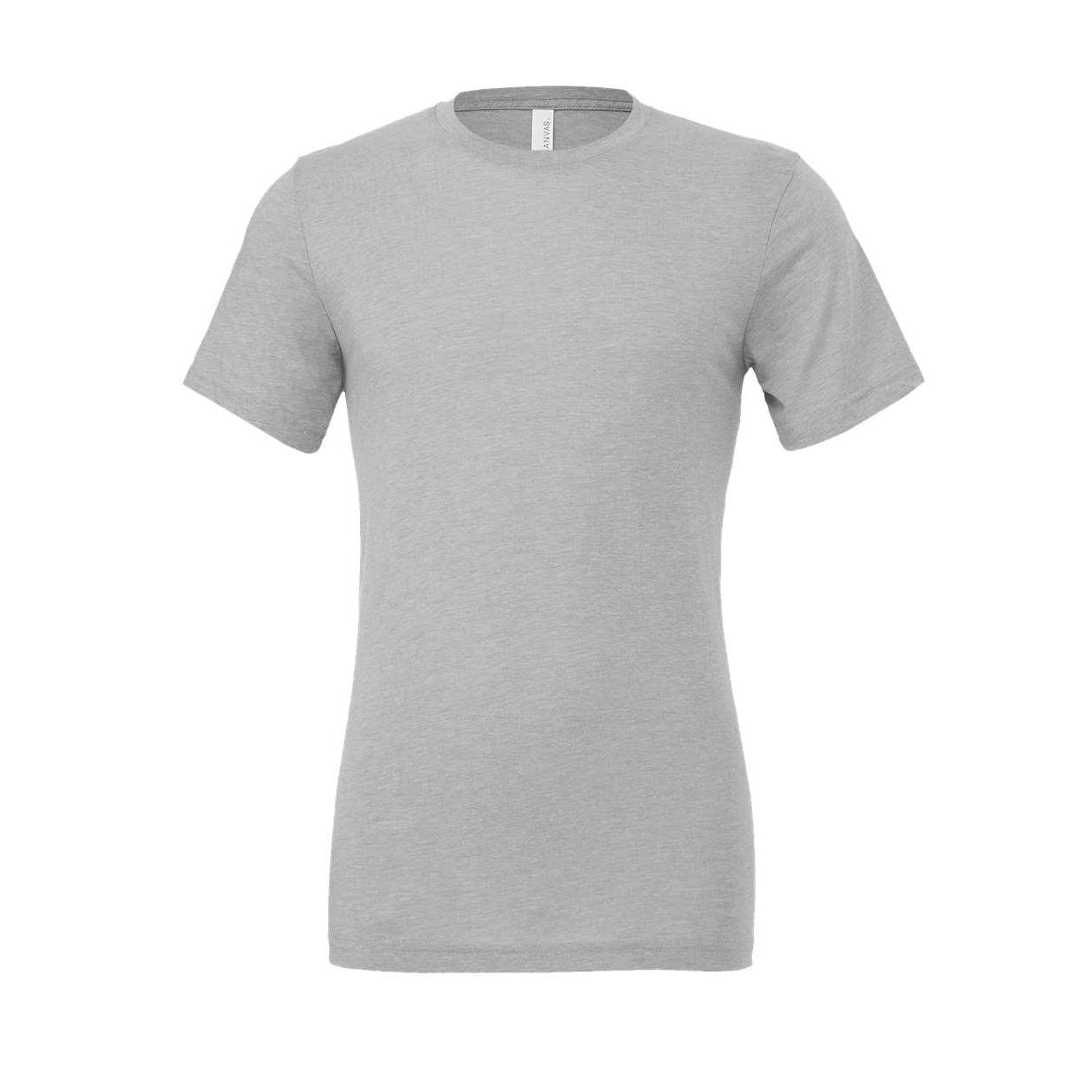 Athletic Grey Triblend - Front - BELLA + CANVAS Triblend Tee
