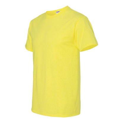 Neon Yellow - Side - JERZEES Dri-Power 50-50 T-Shirt